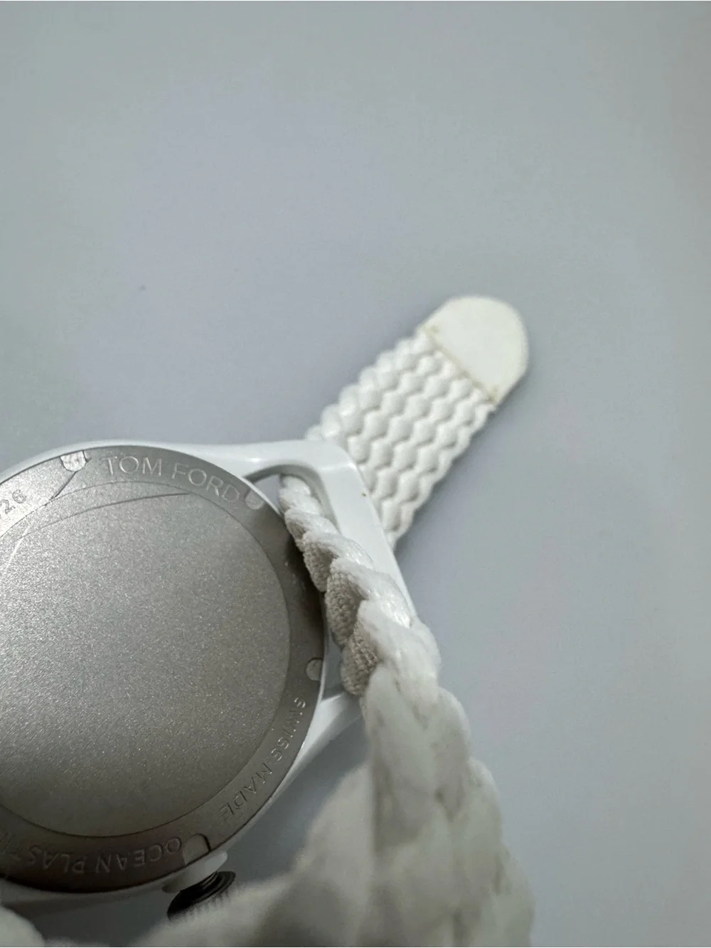 Tom Ford Ocean Plastic Watch 002 White
